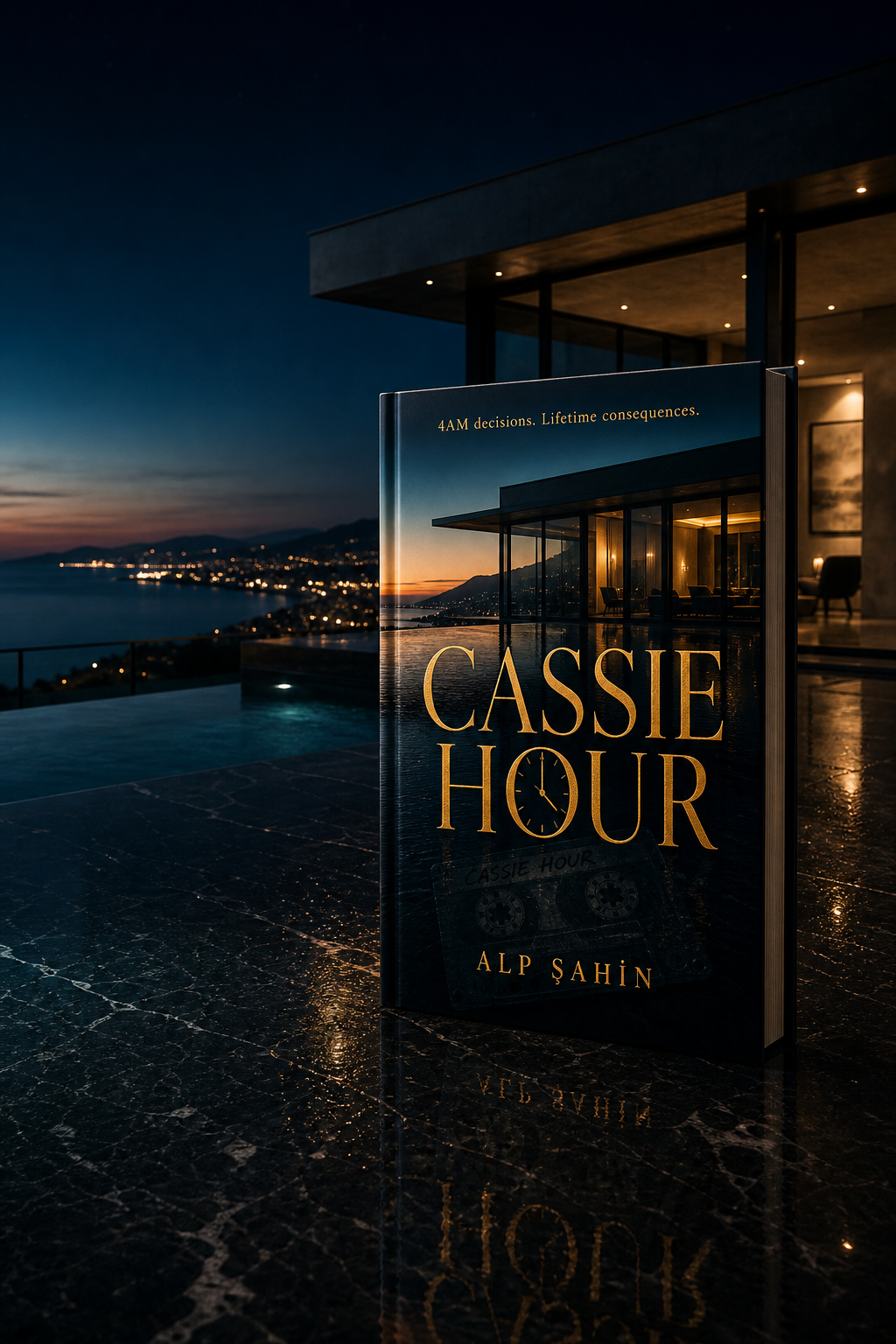 Cassie Hour book mockup